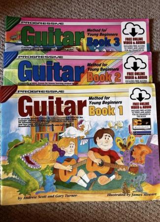 Image 3 of Acoustic guitar with 3 beginners books & debut +grade 1 book
