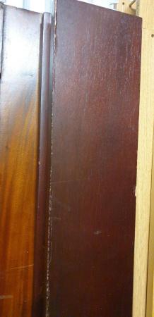 Image 9 of John Lewis oak Dark wood double bed frame