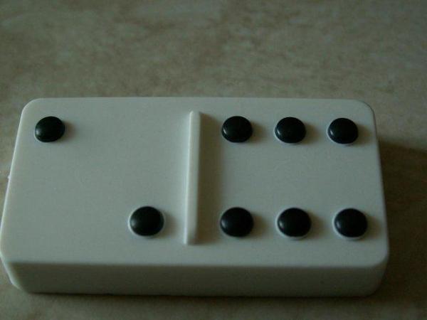 Image 2 of Dominoes for the blind or partially sighted