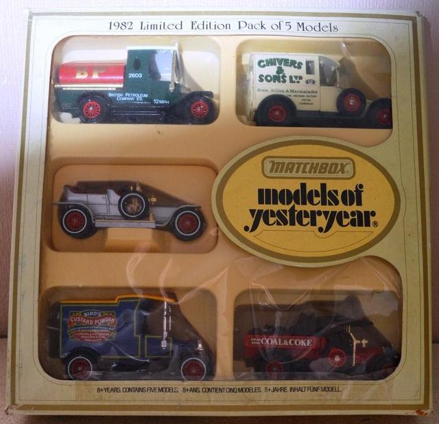 Preview of the first image of Matchbox miniature model cars of yesteryear.