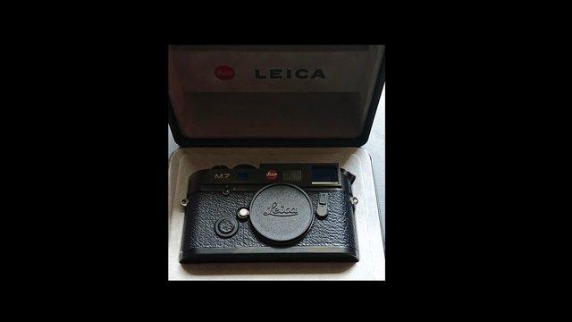 Image 2 of Leica M7 Black Camera (Ultra Rare 0.58 Viewfinder)