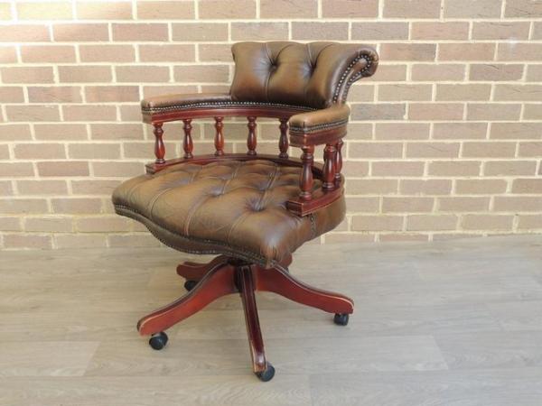 Image 4 of Chesterfield Luxury Captains Chair (UK Delivery)