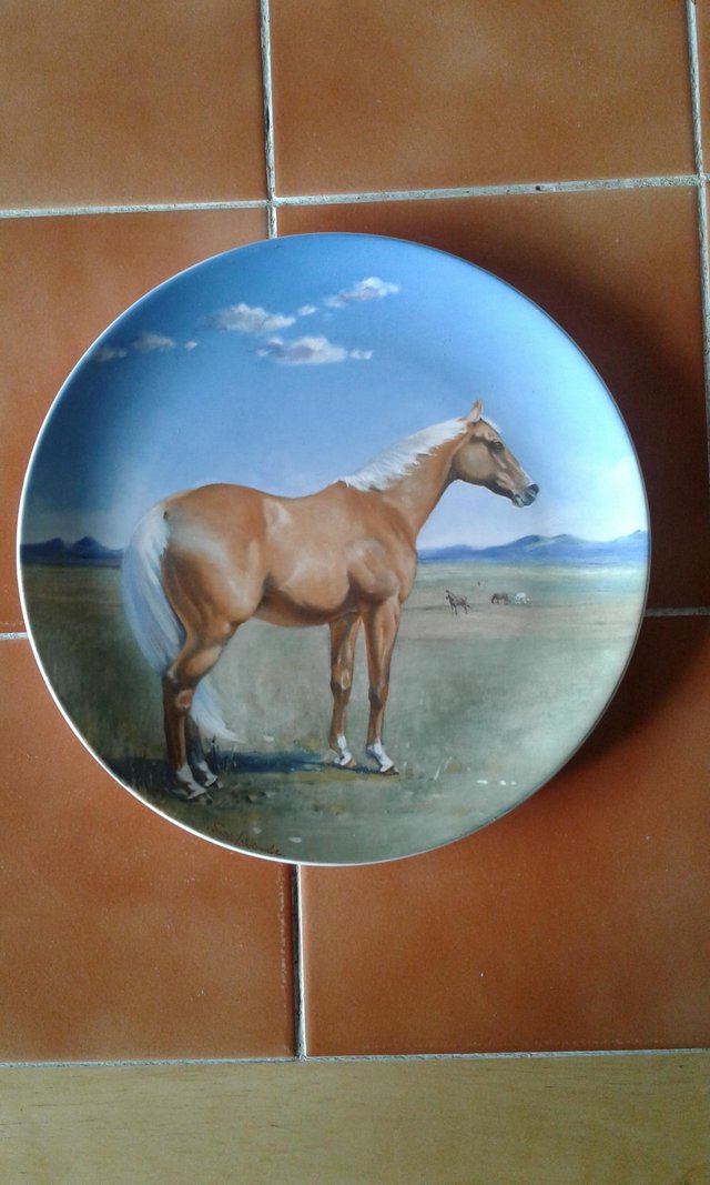 Preview of the first image of The American quarter horse plate.