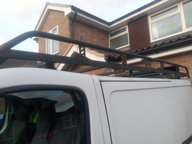Preview of the first image of Heavy Duty Roof rack for Renault Trafic, Vivaro or Primastar.