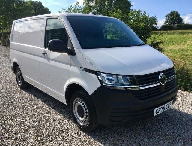 Preview of the first image of 2020 VW TRANSPORTER T6.1 T28 STARTLINE VAN SWB 110 BHP.