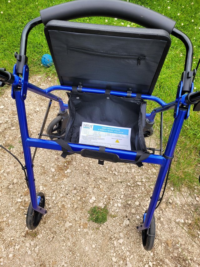 Preview of the first image of Walking Aid with seat for sale.
