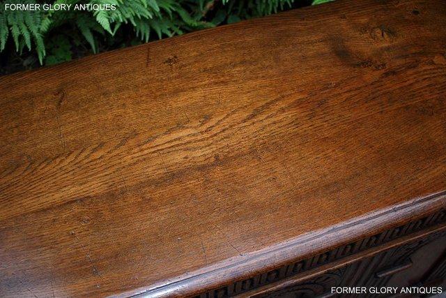 Image 12 of A TITCHMARSH & GOODWIN CARVED OAK BLANKET CHEST BOX TRUNK