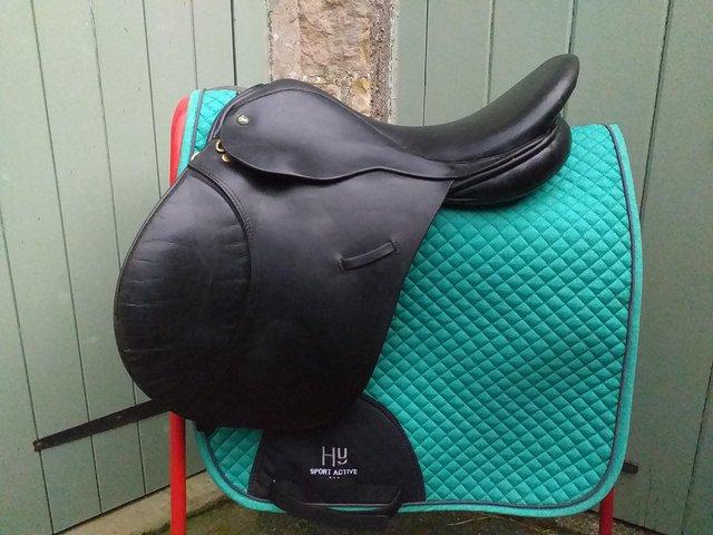 Preview of the first image of Ideal Classic GP Saddle 17in Wide.