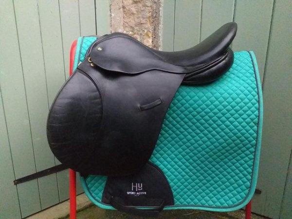 Image 1 of Ideal Classic GP Saddle 17in Wide