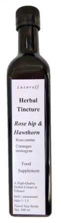 Image 1 of Rosehip & Hawthorn Tincture500 ml / 17 Fl Oz