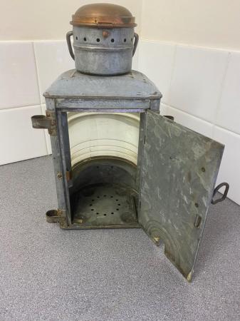 Image 2 of Vintage, antique ship lamp for sale