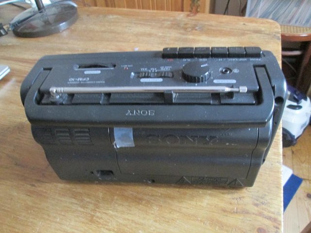 Preview of the first image of Sony Radio Cassette Recorder CFM-10.