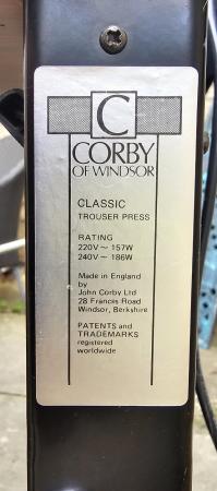 Image 2 of Trouser press - corby of windsor