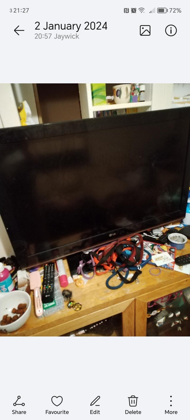 Preview of the first image of LG 40 in television for sale.