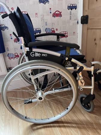 Image 1 of Wheelchair lightweight self propel in hardly used condition