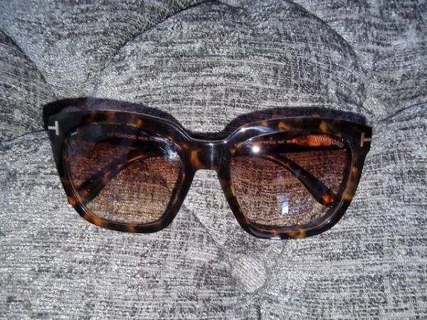 Image 3 of New Tom Ford Amarra square sunglasses