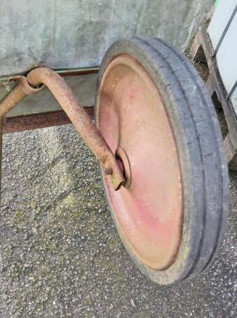 Image 6 of Metal Wheelbarrow with solid Tyre.