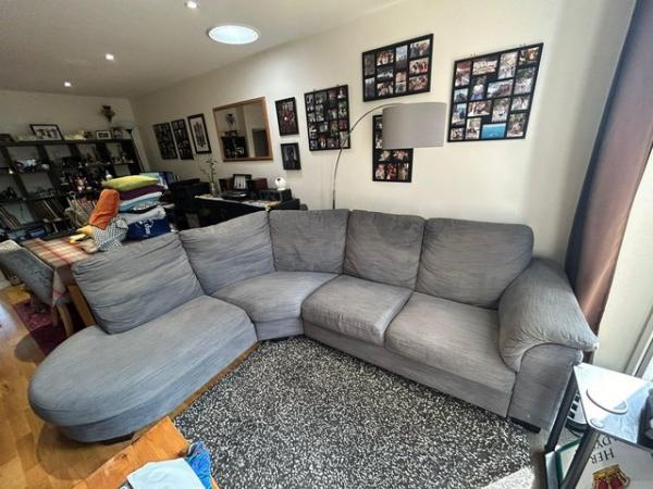 Image 1 of Ikea l shaped sofa good condition