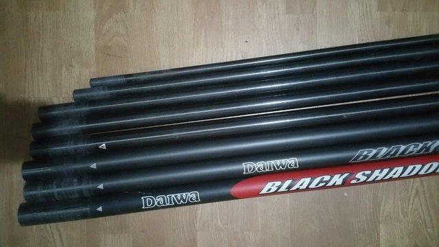 Preview of the first image of 14M DAIWA BLACK SHADOW MSG. MATCH POLE..