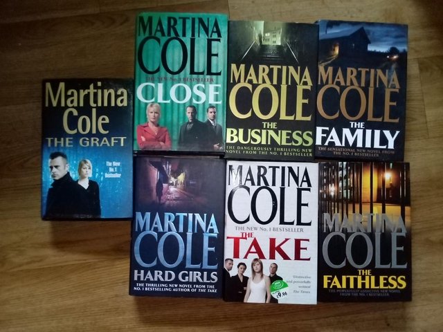 Preview of the first image of Martina Cole collection of books.