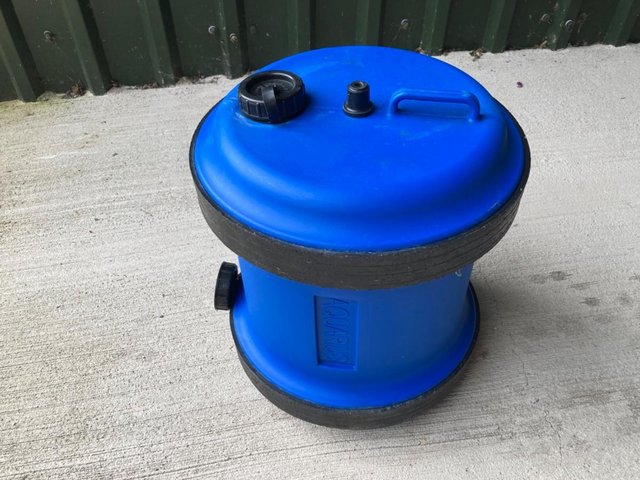 Preview of the first image of Waste Grey water container and Fresh water barrel.