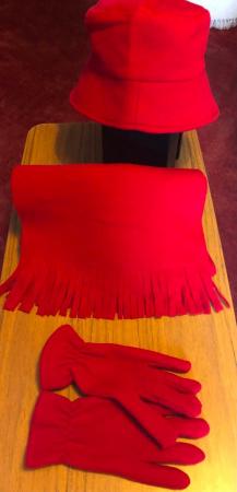 Image 1 of NEW LUXURY HAT, GLOVES AND SCARF SET