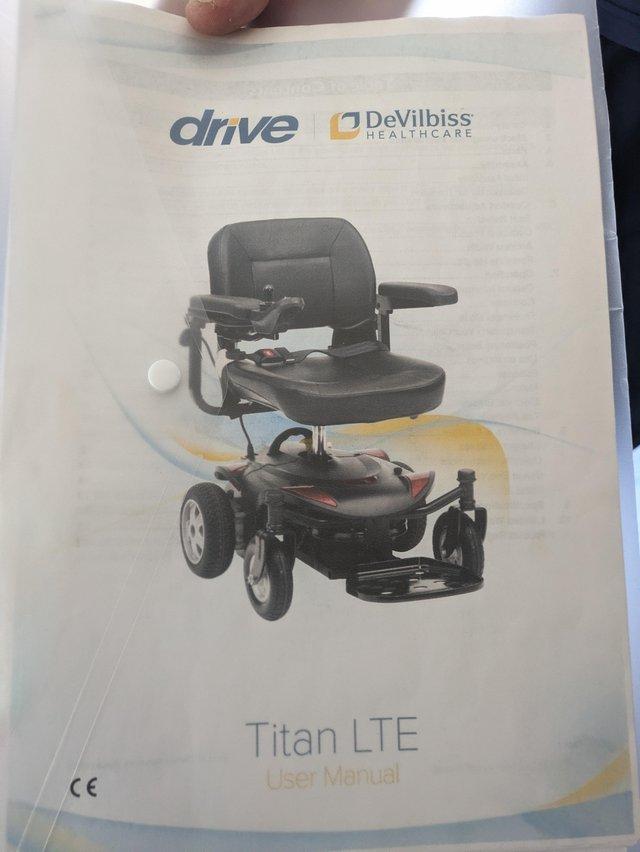 Preview of the first image of Drive power wheelchair electric.