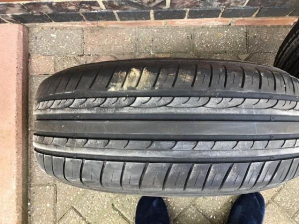 Image 1 of 2 x 205/55/R16 tyres as new condition