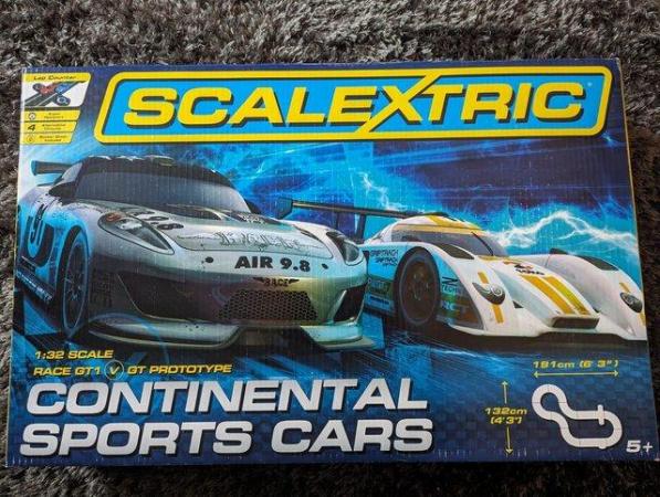 Image 2 of SCALEXTRIC CONTINENTAL SPORTS CARS SET C1319 / RARE Pro GT &