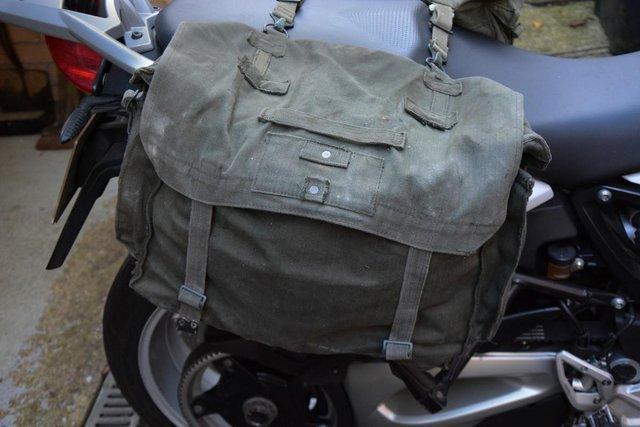 Image 5 of Motor Cycle Canvas Luggage Bags