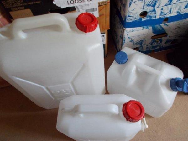 Image 2 of 10L 12L & 25L Caravan Camping Motorhome water containers
