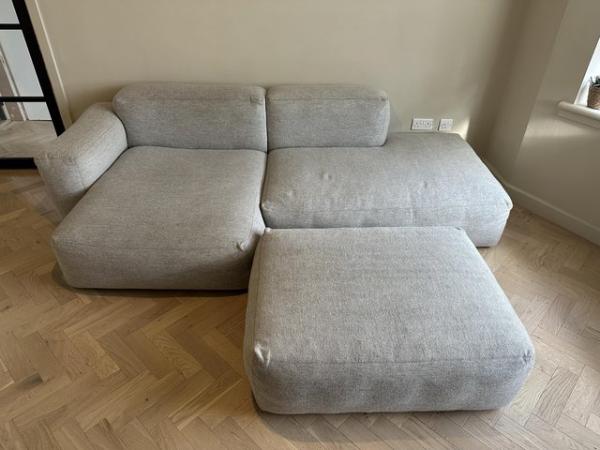 Image 2 of 2.5 seater sofa and ottoman