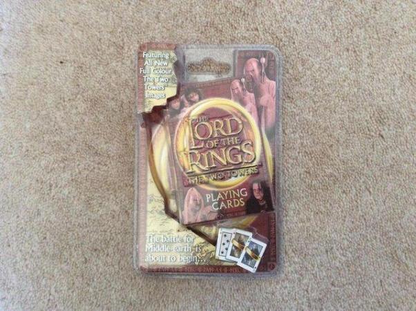 Image 1 of Lord of The Rings Two Tower Playing Cards