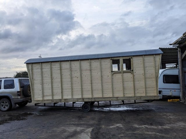 Preview of the first image of Very large, brand new shepherd's hut for glamping etc.