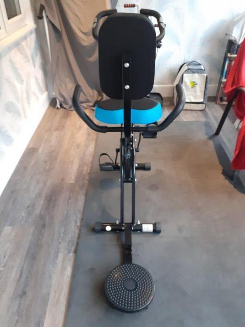 Preview of the first image of New home gym bike never been used.
