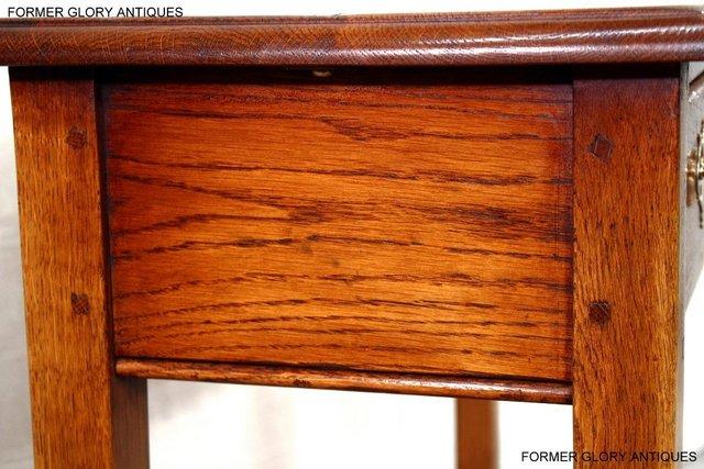 Image 26 of SOLID OAK HALL LAMP PHONE TABLE SIDEBOARD DRESSER BASE STAND