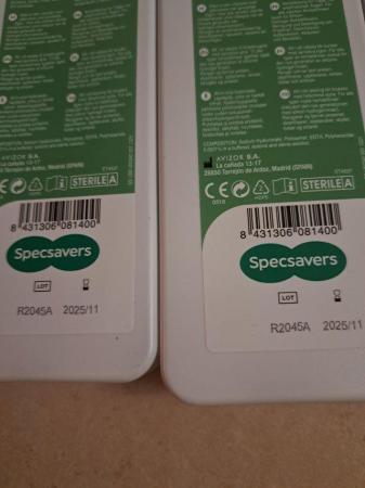 Image 1 of Specsavers contact lenses solution