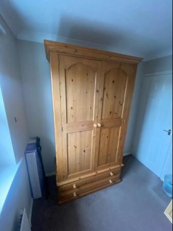 Image 3 of Bespoke handmade pine wardrobe - Collection Only