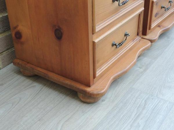 Image 13 of Pair of Welsh Pine Bedside Tables - very strong (UK Delivery