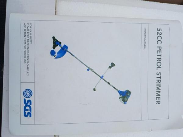 Image 2 of SGS 52cc Petrol Grass Trimmer / Brush Cutter.