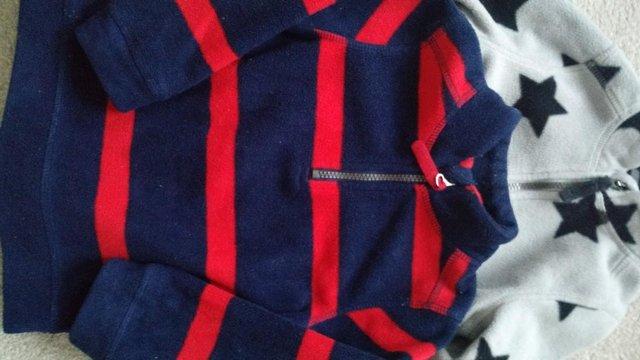 Preview of the first image of Boys 2 top/fleece size 1 1/2 - 2 years.