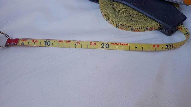 Image 3 of Fisco 30m/100ft measuring tape