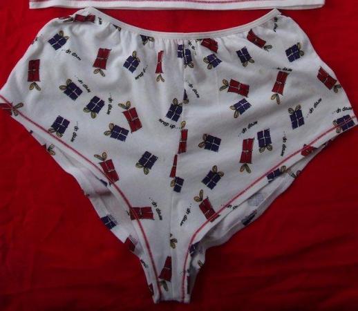 Image 2 of Unused Xmas women's nightwear, sleepware, shorts & vest set
