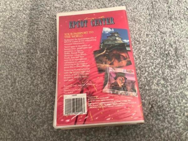 Image 3 of DISNEY - A Day at EPCOT Centre (VHS Video)