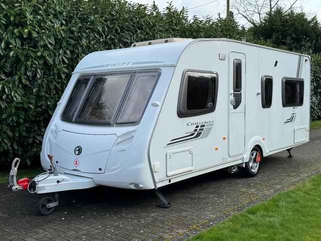 Preview of the first image of Swift Challenger 540 4 Berth 2008 Caravan with Fixed Bed.
