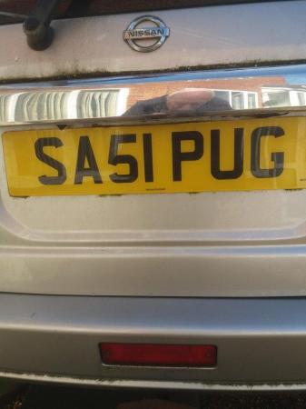 Image 2 of SAS 1 PUG cherished number plate