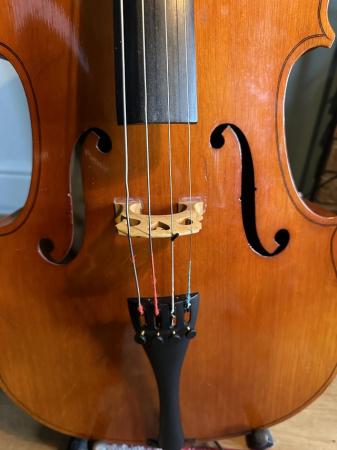 Image 3 of 3/4 cello with bow and case