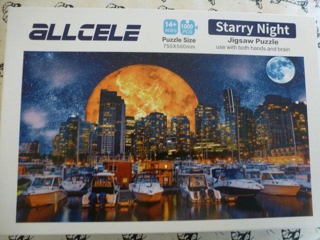 Preview of the first image of “Starry Night” 1000 piece Jigsaw.