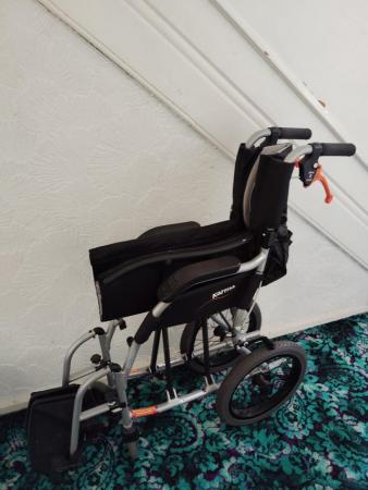 Image 3 of Folding wheelchair, very light