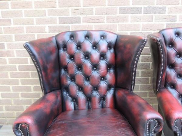 Image 12 of Chesterfield Vintage 3 piece Suite (UK Delivery)